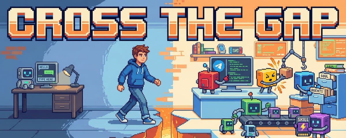 5 minutes to cross the skill gap between openclaw pros and beginners