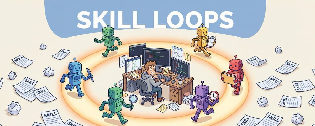 I Stopped Collecting Agent Skills. Started Wiring Them Into Loops.