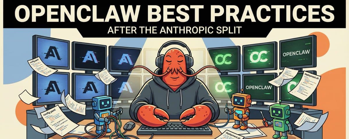 OpenClaw Best Practices After the Anthropic Split